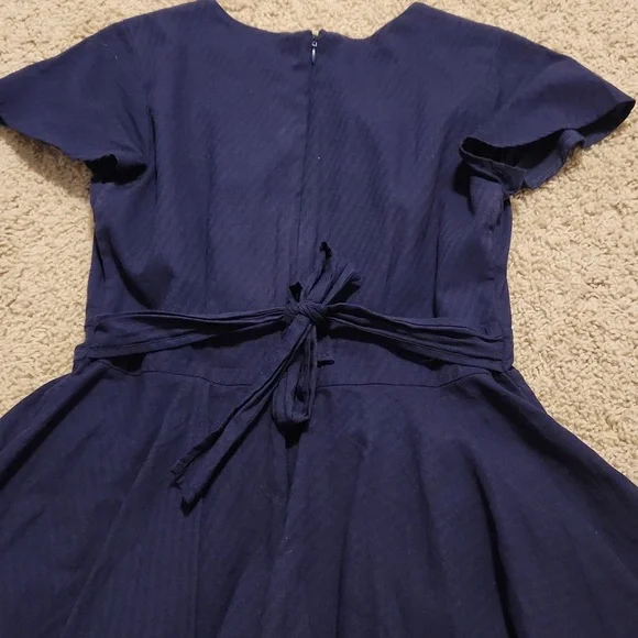 Altar'd State Navy Romper Dress Size Small - Picture 3 of 3